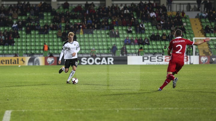 Naţionala de fotbal a Moldovei a pierdut ultimul meci din preliminariile Campionatului Mondial din 2018