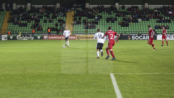 Naţionala de fotbal a Moldovei a pierdut ultimul meci din preliminariile Campionatului Mondial din 2018