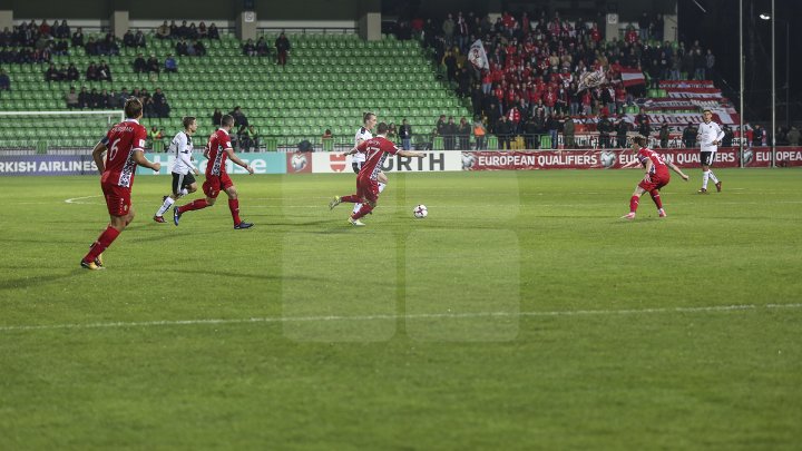 Naţionala de fotbal a Moldovei a pierdut ultimul meci din preliminariile Campionatului Mondial din 2018