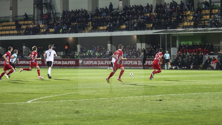 Naţionala de fotbal a Moldovei a pierdut ultimul meci din preliminariile Campionatului Mondial din 2018