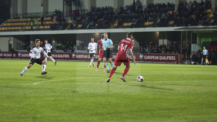 Naţionala de fotbal a Moldovei a pierdut ultimul meci din preliminariile Campionatului Mondial din 2018