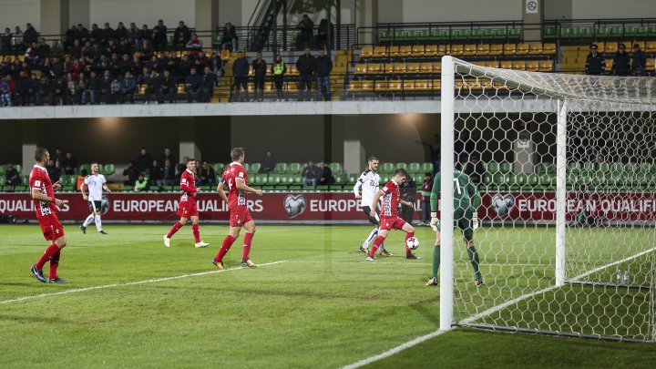 Naţionala de fotbal a Moldovei a pierdut ultimul meci din preliminariile Campionatului Mondial din 2018