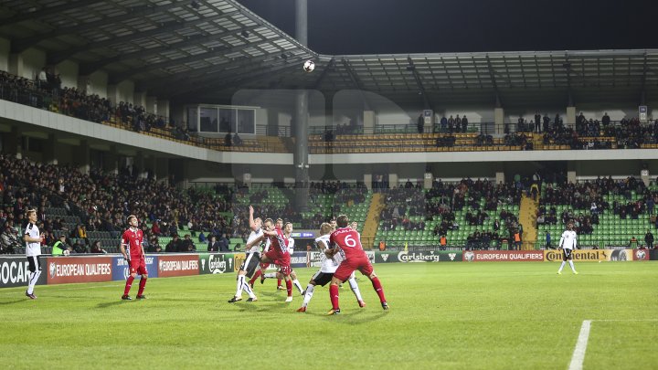 Naţionala de fotbal a Moldovei a pierdut ultimul meci din preliminariile Campionatului Mondial din 2018