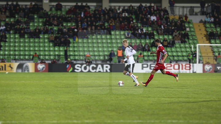 Naţionala de fotbal a Moldovei a pierdut ultimul meci din preliminariile Campionatului Mondial din 2018