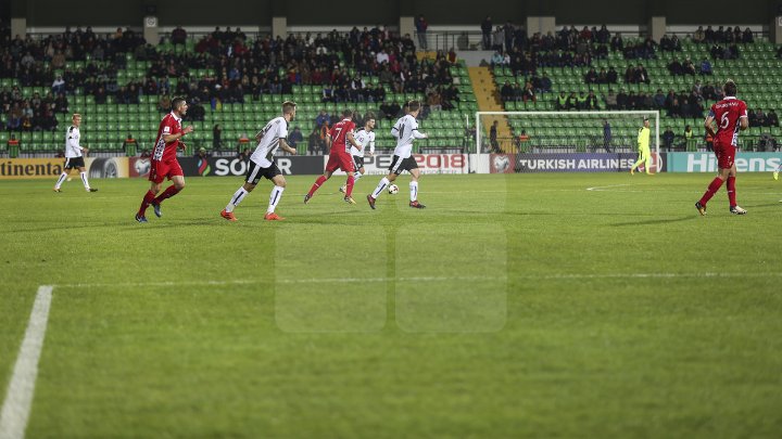 Naţionala de fotbal a Moldovei a pierdut ultimul meci din preliminariile Campionatului Mondial din 2018