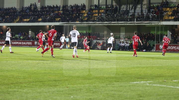 Naţionala de fotbal a Moldovei a pierdut ultimul meci din preliminariile Campionatului Mondial din 2018