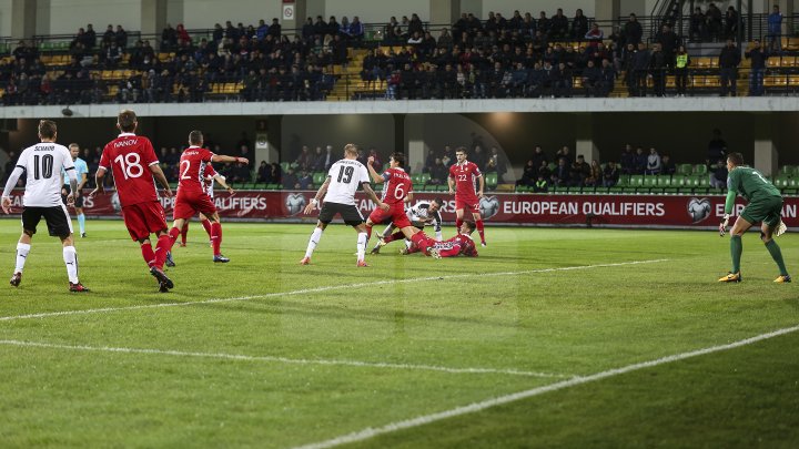 Naţionala de fotbal a Moldovei a pierdut ultimul meci din preliminariile Campionatului Mondial din 2018