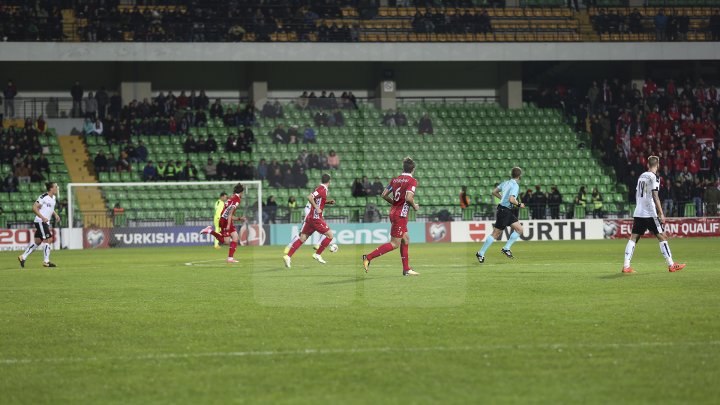 Naţionala de fotbal a Moldovei a pierdut ultimul meci din preliminariile Campionatului Mondial din 2018