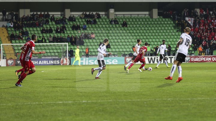 Naţionala de fotbal a Moldovei a pierdut ultimul meci din preliminariile Campionatului Mondial din 2018