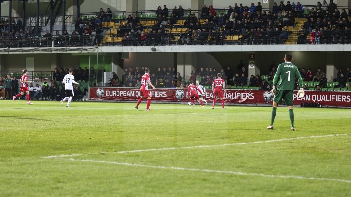 Naţionala de fotbal a Moldovei a pierdut ultimul meci din preliminariile Campionatului Mondial din 2018