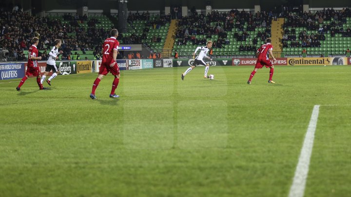 Naţionala de fotbal a Moldovei a pierdut ultimul meci din preliminariile Campionatului Mondial din 2018