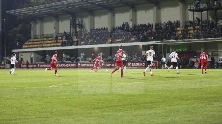 Naţionala de fotbal a Moldovei a pierdut ultimul meci din preliminariile Campionatului Mondial din 2018