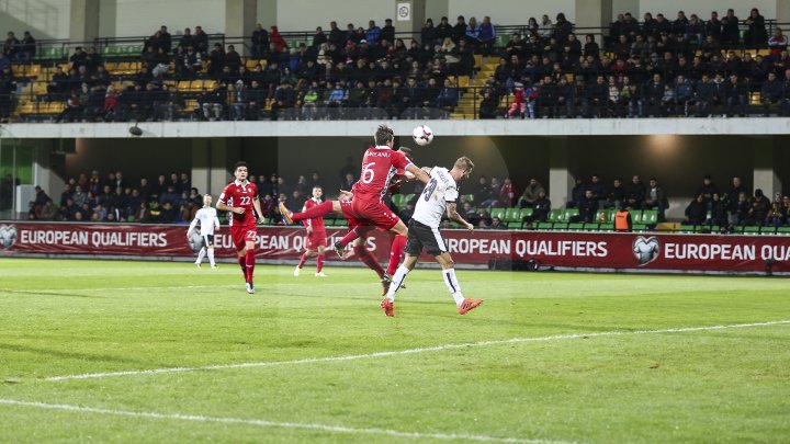 Naţionala de fotbal a Moldovei a pierdut ultimul meci din preliminariile Campionatului Mondial din 2018