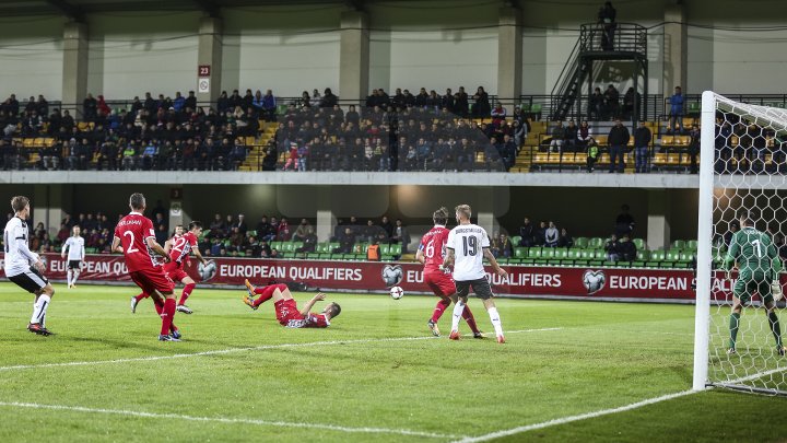 Naţionala de fotbal a Moldovei a pierdut ultimul meci din preliminariile Campionatului Mondial din 2018