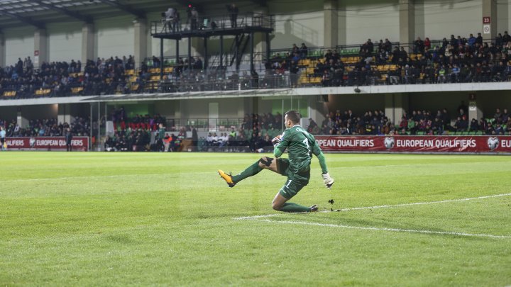 Naţionala de fotbal a Moldovei a pierdut ultimul meci din preliminariile Campionatului Mondial din 2018