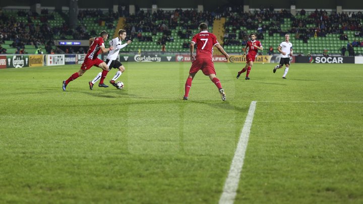 Naţionala de fotbal a Moldovei a pierdut ultimul meci din preliminariile Campionatului Mondial din 2018