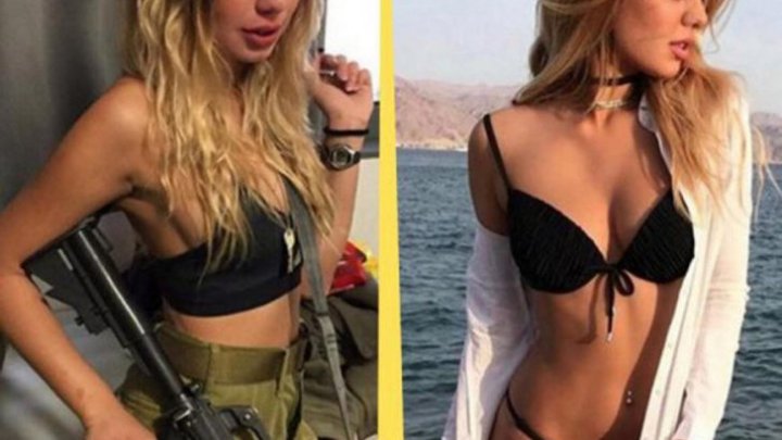 Poze HOT cu tinerele din armata israeliană. Cum arată cu arma în mână cele mai sexy femei (FOTO)