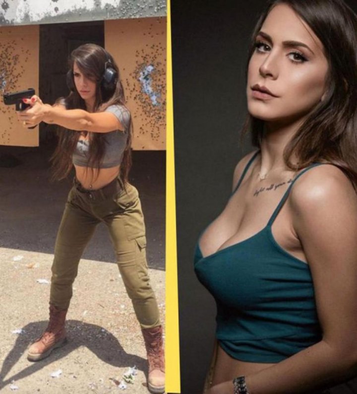 Poze HOT cu tinerele din armata israeliană. Cum arată cu arma în mână cele mai sexy femei (FOTO)