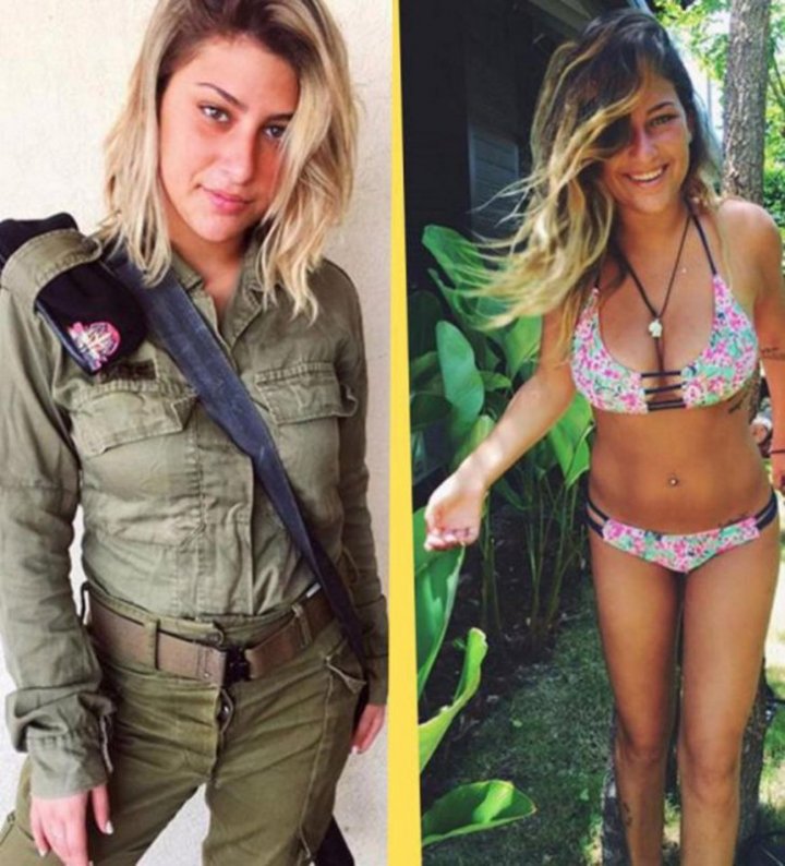 Poze HOT cu tinerele din armata israeliană. Cum arată cu arma în mână cele mai sexy femei (FOTO)