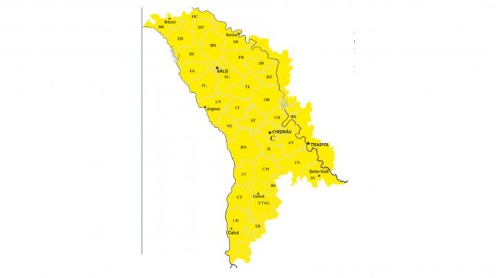 Avertizare meteorologică! COD GALBEN DE CEAŢĂ în toată ţara