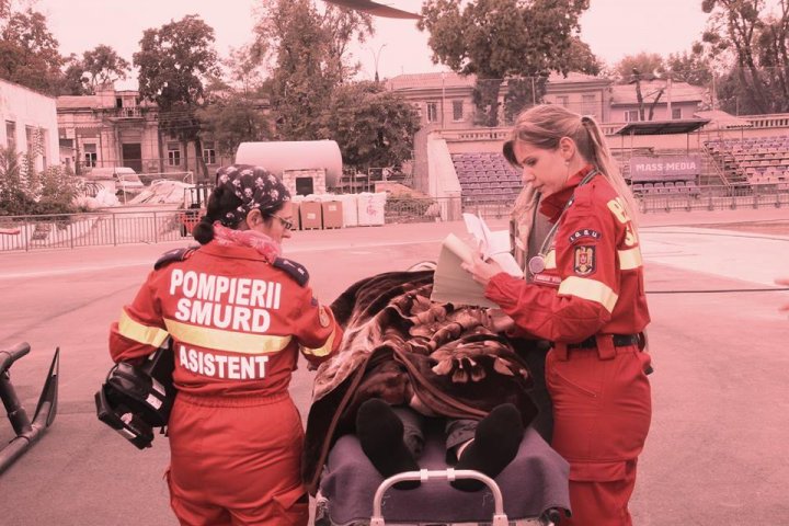 Un bărbat de 50 de ani, transportat cu elicopterul SMURD la Chişinău