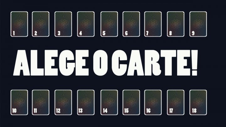 Alege o carte de tarot şi vezi ce iţi rezervă destinul în urmatoarele 6 luni