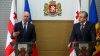 Premierul Filip a avut o întrevedere cu omologul său Giorgi Kvirikashvili: Moldova și Georgia au priorități comune în relația cu UE (FOTO)