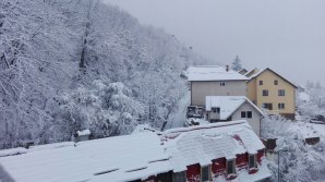 Ninsori şi ploi abundente în România. Mii de case au rămas fără energie electrică (FOTO)