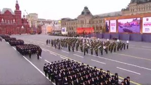 Peste cinci mii de soldați au mărşăluit în Piața Roșie din Moscova. Militarii au reconstituit o paradă din anul 1941