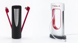 #realIT. Tesla lansează accesorii pentru smartphone: o baterie externă şi un încărcător