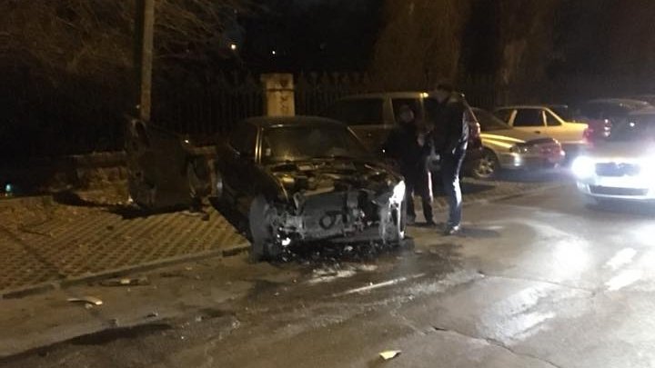 ACCIDENT de GROAZĂ în sectorul Buiucani. Două maşini, avariate grav (VIDEO)