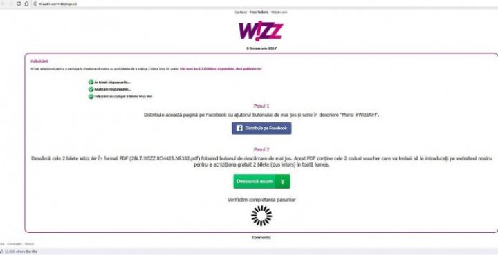 Mii de oameni au rămas FĂRĂ BANI pe card, după ce au dat SHARE unui anunţ al companiei WIZZAIR. Cum funcţionează schema