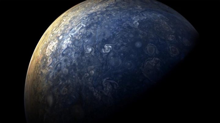 Imagini NEAMAIVĂZUTE cu cea mai mare planetă din sistemul solar, Jupiter (FOTO)