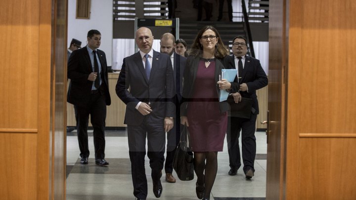 Comisarul European pe Comerț, Cecilia Malmstrom: Prima tranșă din cele 100 de milioane de euro va fi plătită în timp util