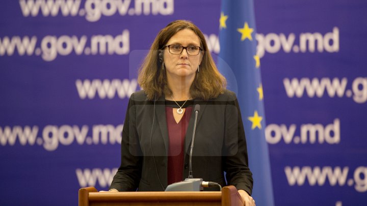 Comisarul European pe Comerț, Cecilia Malmstrom: Prima tranșă din cele 100 de milioane de euro va fi plătită în timp util