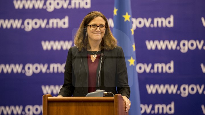 Comisarul European pe Comerț, Cecilia Malmstrom: Prima tranșă din cele 100 de milioane de euro va fi plătită în timp util