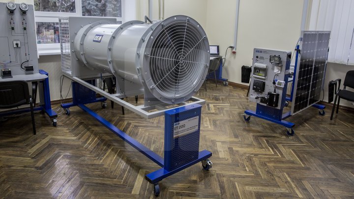 Laborator modern la UTM în valoare de 125 de mii de euro. Studenţii vor obţine energie termică şi electrică din surse naturale (FOTOREPORT)