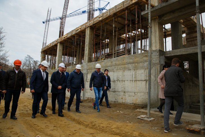 Noul sediu al Teatrului "Bogdan Petriceicu Haşdeu" din Cahul ar putea fi gata anul viitor (FOTO)