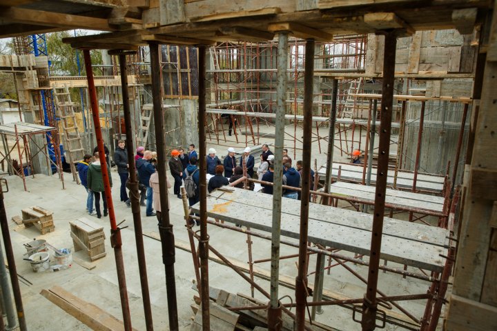 Noul sediu al Teatrului "Bogdan Petriceicu Haşdeu" din Cahul ar putea fi gata anul viitor (FOTO)