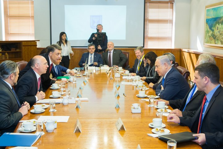 Relaţiile economice dintre Moldova și Israel, discutate de Pavel Filip și omologul său, Benjamin Netanyahu