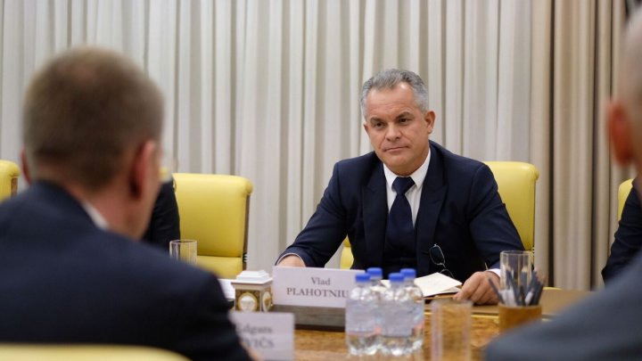 Vlad Plahotniuc s-a întâlnit cu ministrul de Externe al Letoniei, Edgars Rinkevics. Oficialul susține parcursul european al Republicii Moldova