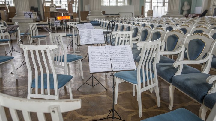 Sala cu Orgă are o nouă faţă. Renovarea integrală a clădirii va fi finalizată până la sfârşitul anului