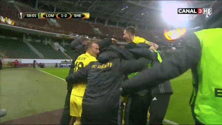 MECI DE SENZAŢIE! 2-1 pentru Sheriff Tiraspol în partida cu Lokomotiv Moscova