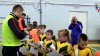 Fotbaliştii echipei naţionale au vizitat Şcoala Sportivă din Cantemir. Copiii au avut parte de surprize