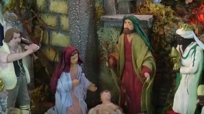 Oamenii au rămas fără cuvinte. Figurinele lui Jong Un şi Trump au apărut pe lângă statuetele care prezintă scena naşterii Domnului