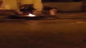 O familie, amendată pentru că a pârlit porcul în centrul orașului (VIDEO)