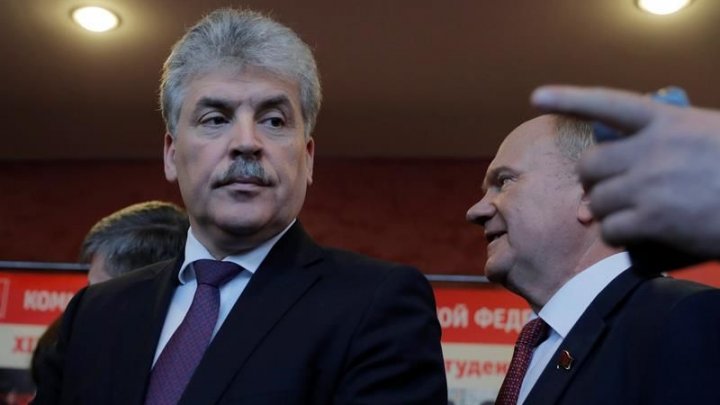 Ghenadi Ziuganov a fost înlocuit cu Pavel Grudinin de către Partidul Comunist din Rusia, în cursa prezidenţială 