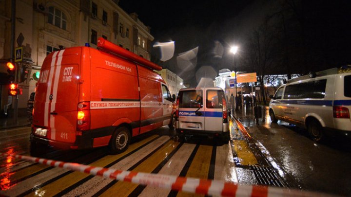 Explozie puternică într-un supermarket din Sankt Petersburg. Sunt zeci de răniţi 