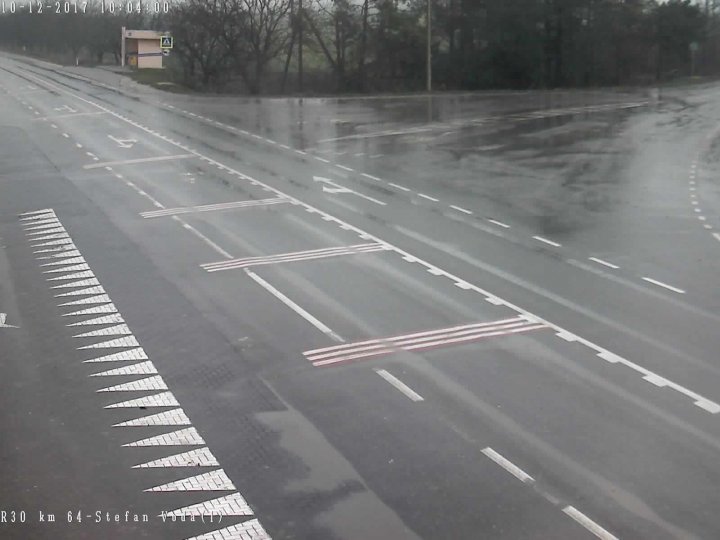 NINGE ÎN MOLDOVA! Cum se circula pe șosele din țară (GALERIE FOTO)