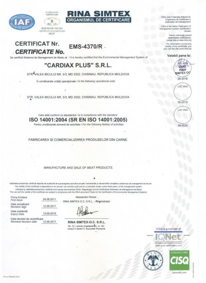 Declarație de presă cu privire la caracterul tendențios al informațiilor referitoare la marca comercială Meat House (P)